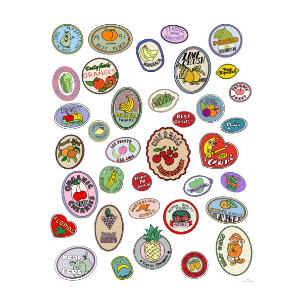 Fruit Stickers Thumbnail