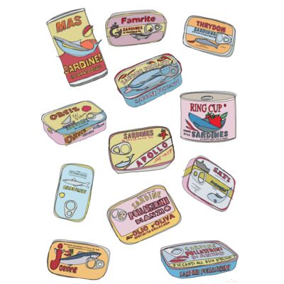 Sardine Tins Thumbnail